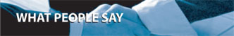 What People Say